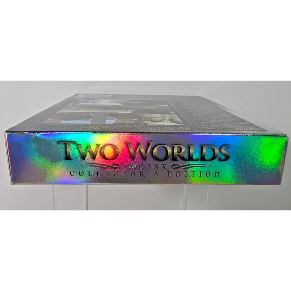 TWO WORLDS Game Collector's Edition with Book RPG (PC DVD) 2007 Complete 2 Disk